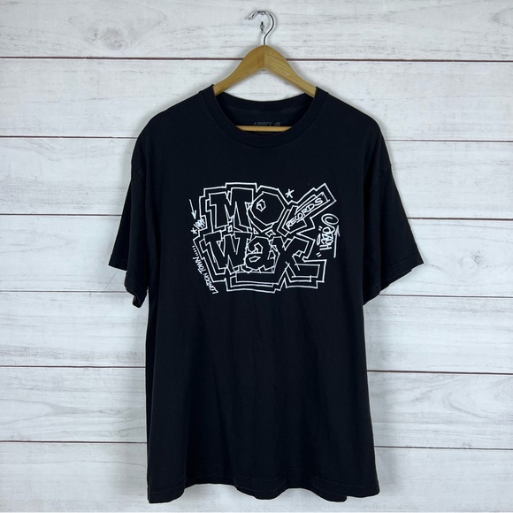 Unkle Pleasures Mo Wax Hip Hop Record Label T-Shirt XL - Picture 1 of 4
